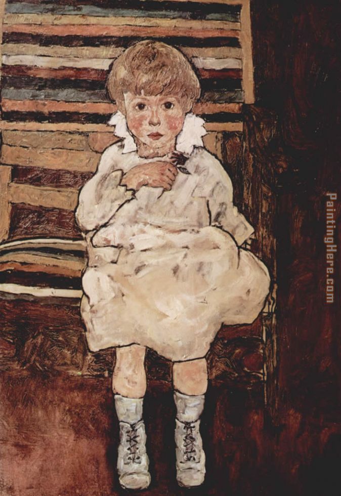 Sitting child